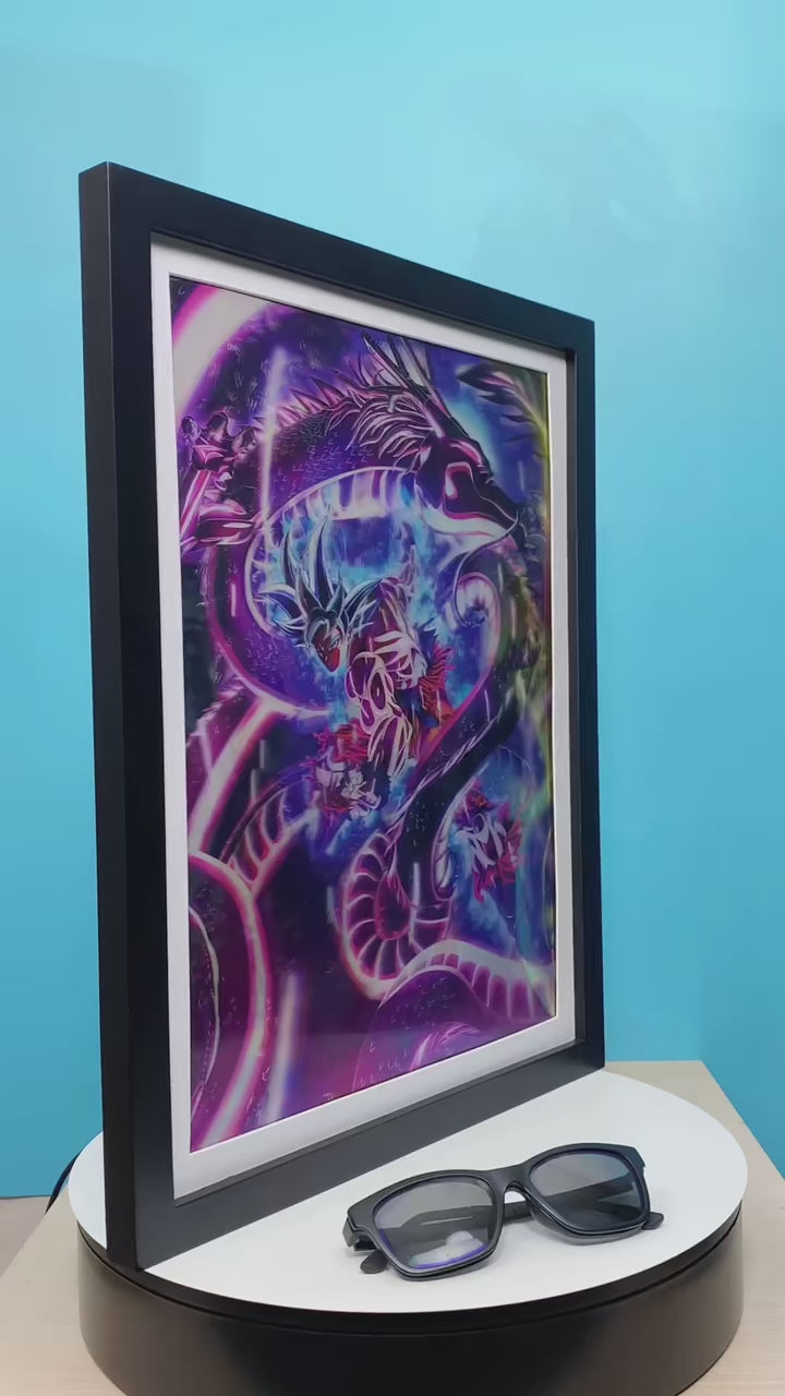 EpicFrame Cuadro Dragon Ball lenticular 3D
